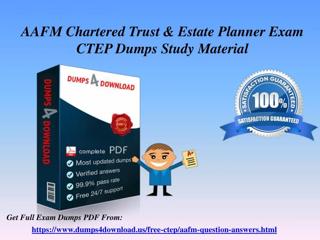 aafm chartered trust estate planner exam ctep