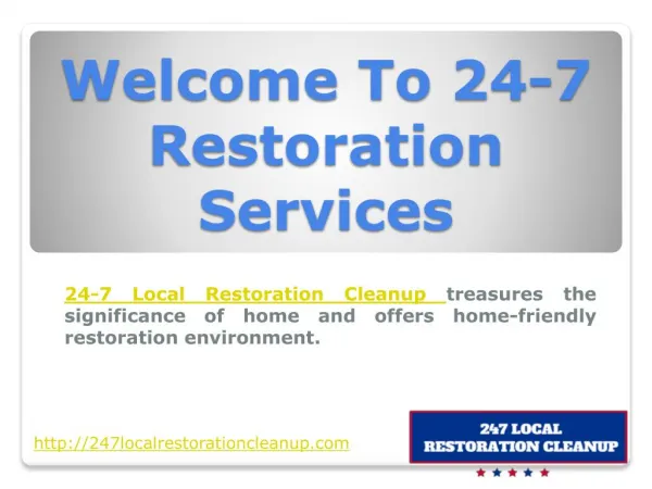 Smoke Damage Restoration Services in USA
