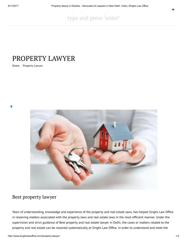 Best property lawyer
