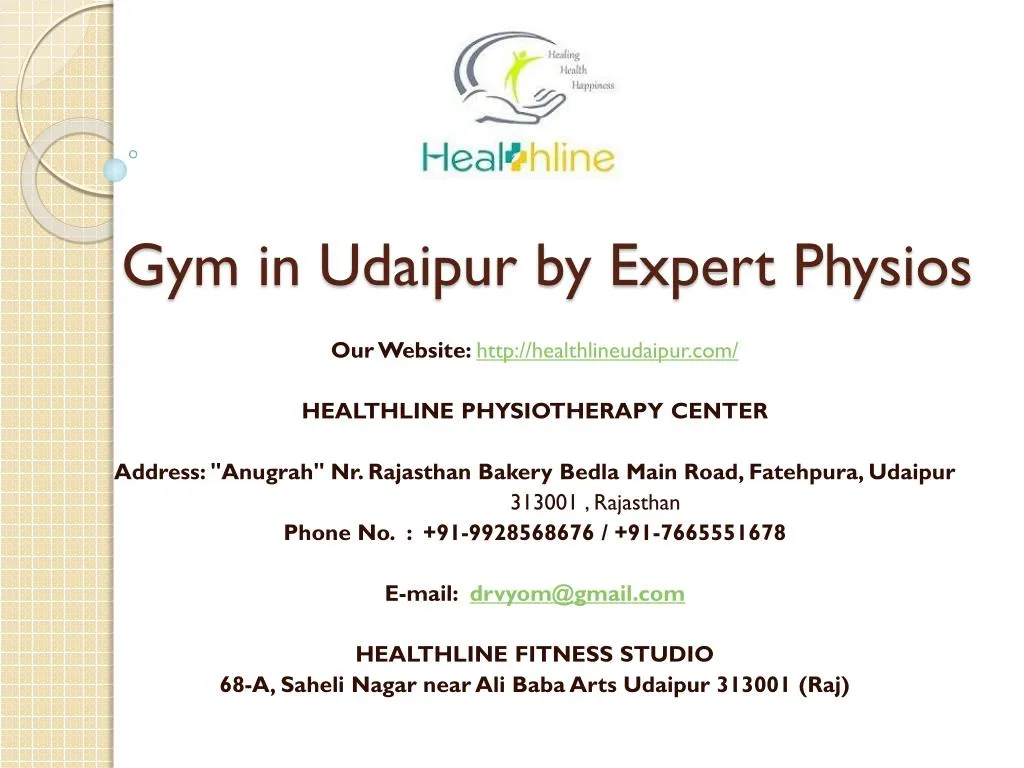 gym in udaipur by expert physios