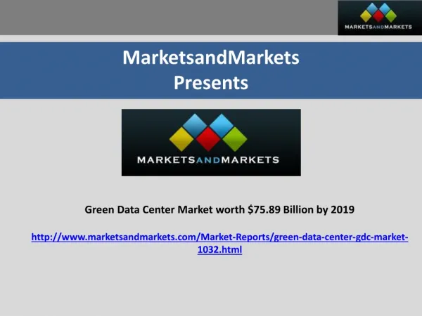 Green Data Center Market Growth & Demand
