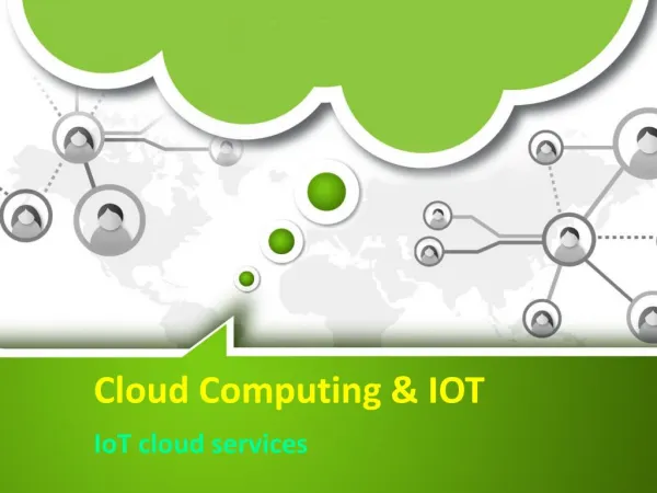 iot cloud service providers