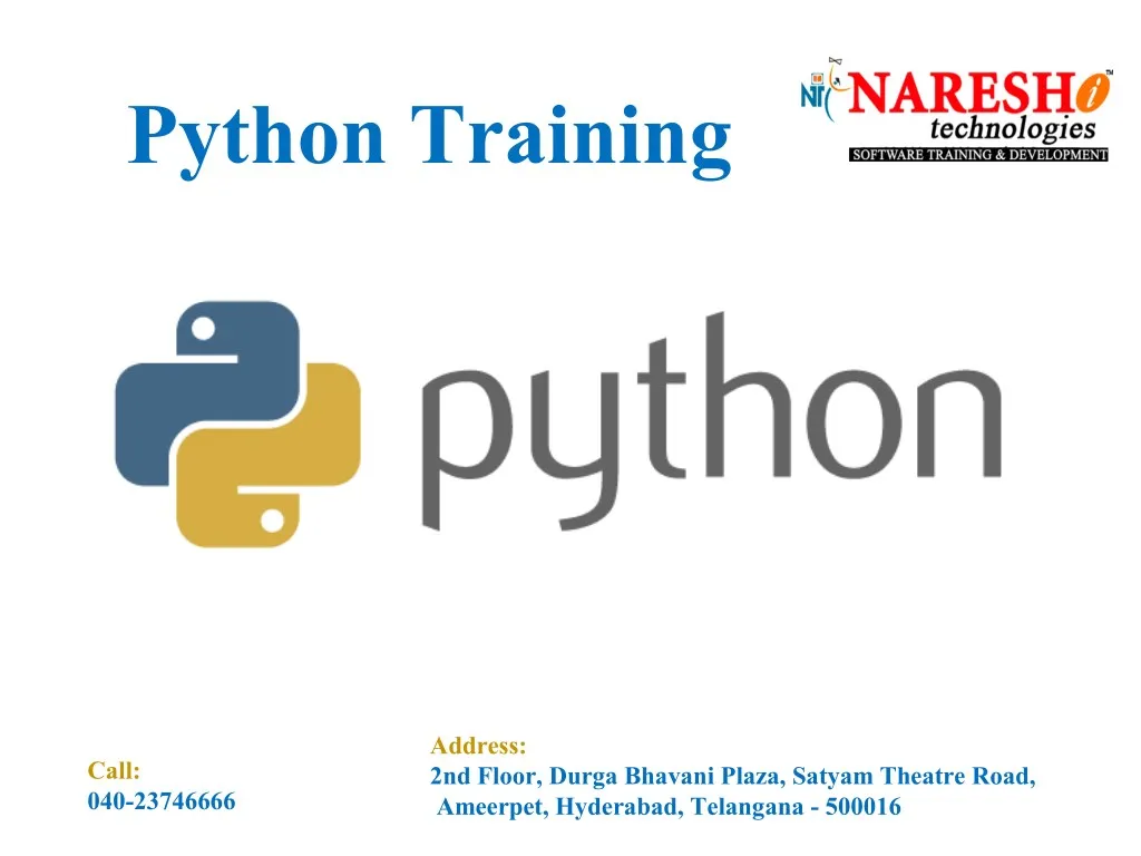 python training