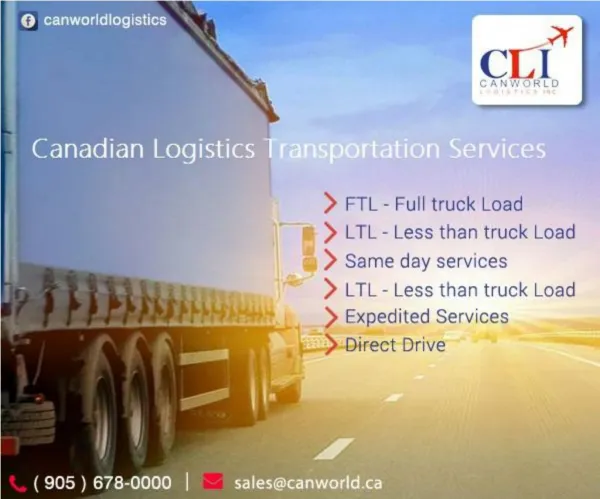 Canadian Logistics Transportation Services