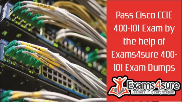400-101 Dumps with 100% passing guarantee