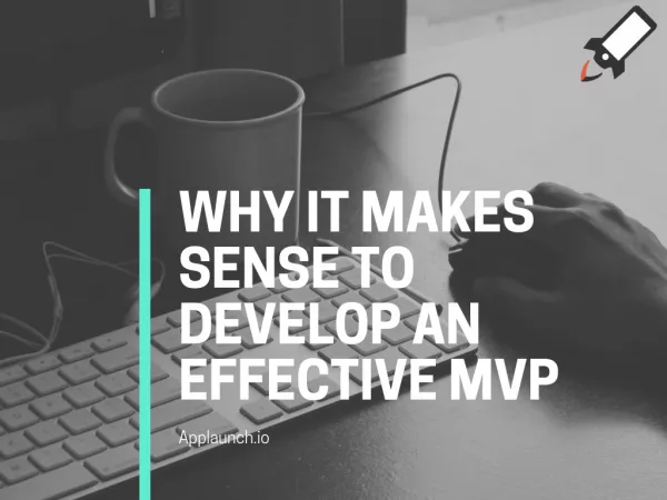 Why it makes sense to develop an effective MVP?