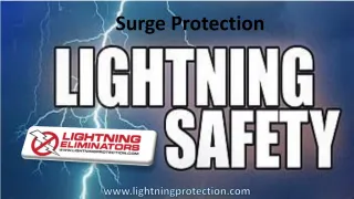 Lightning Surge protection - slide 1