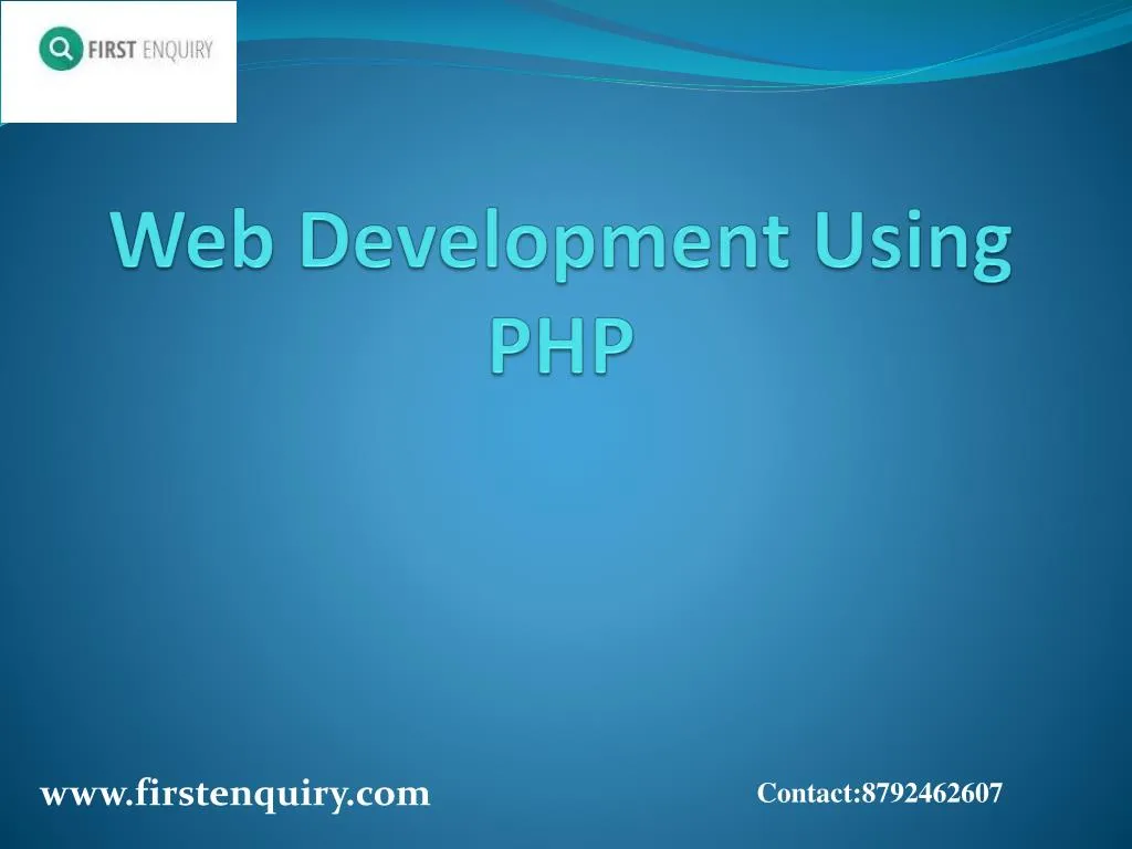 web development using php