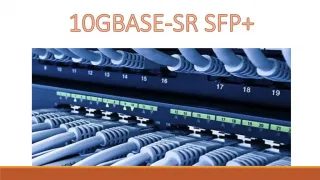 10GBASE-SR SFP - slide 1