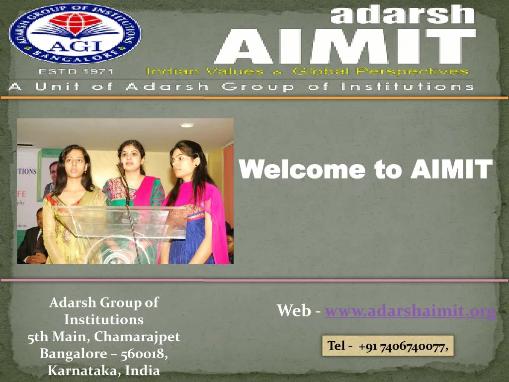 welcome to aimit