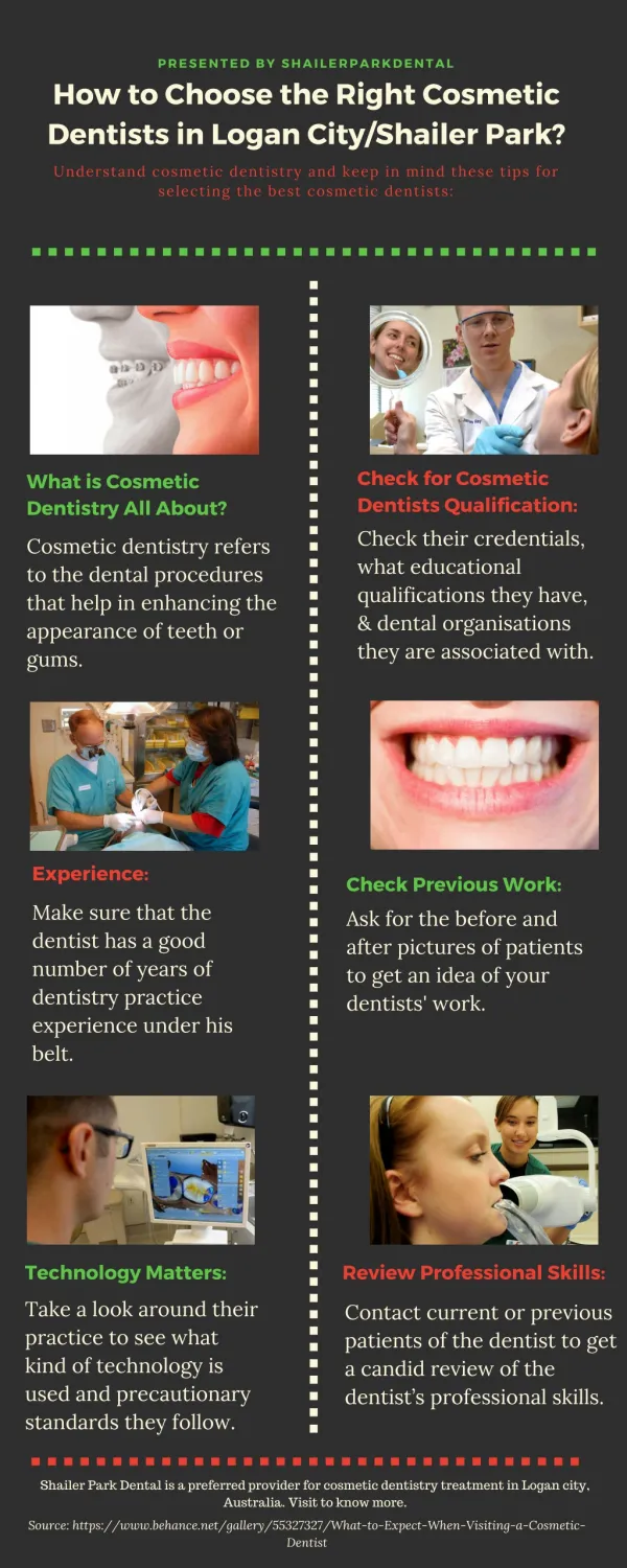 How to Choose the Right Cosmetic Dentists in Logan City/Shailer Park?