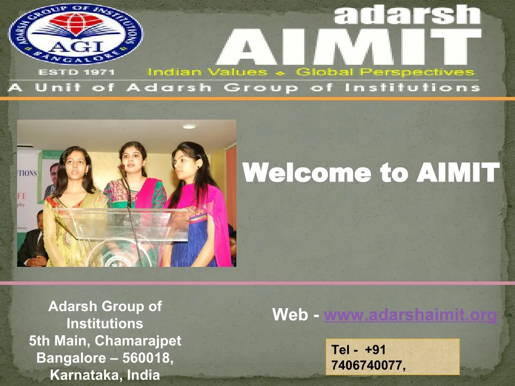 welcome to aimit welcome to aimit