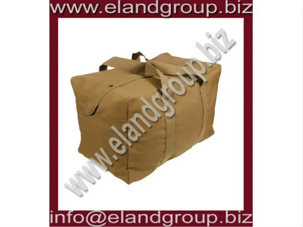 Military Parachute Travel Cargo Bag