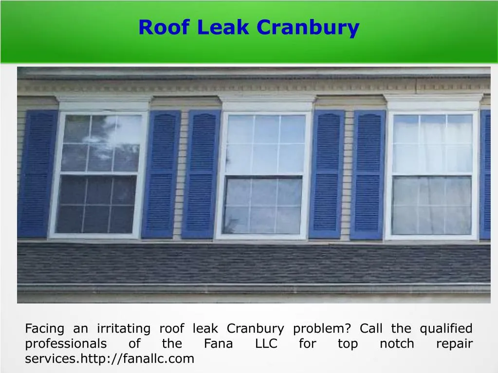 roof leak cranbury
