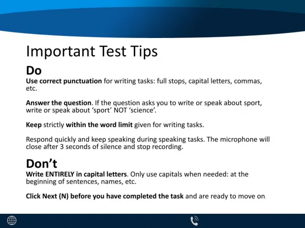 PTE Speaking Tips & Tricks