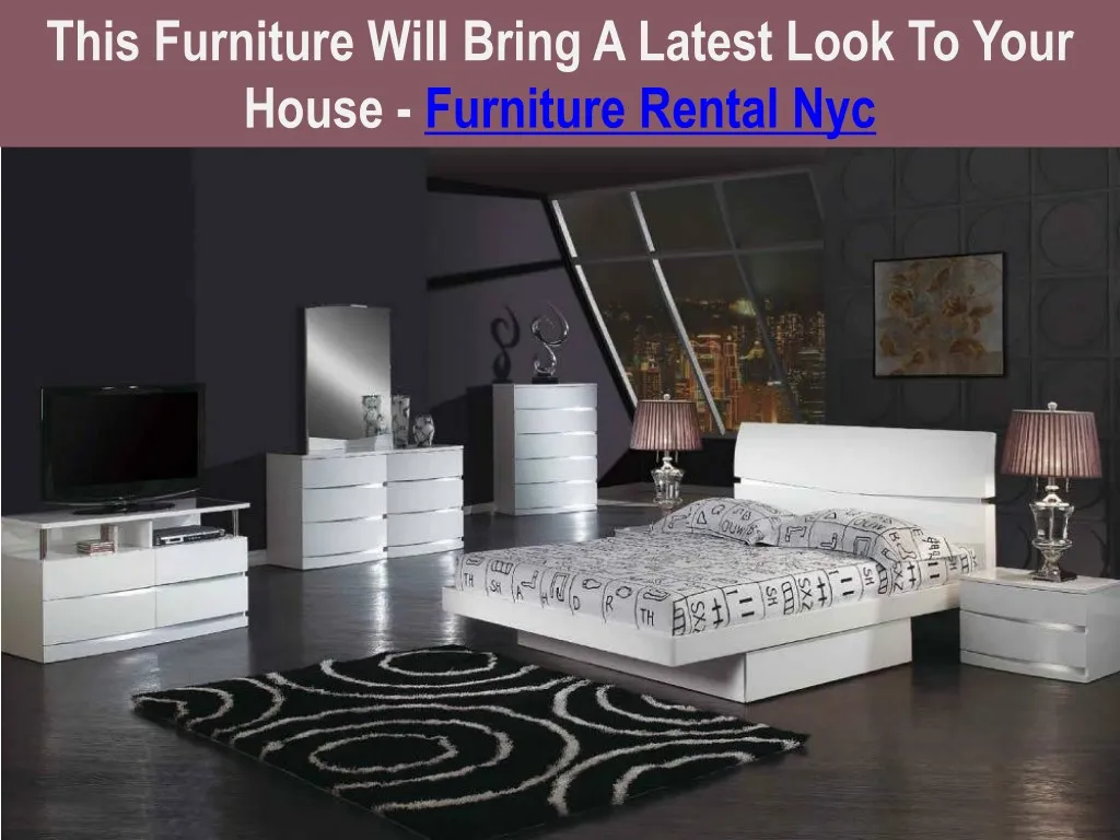 this furniture will bring a latest look to your