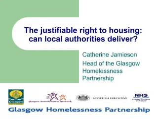 The justifiable right to housing: can local authorities deliver - slide 1