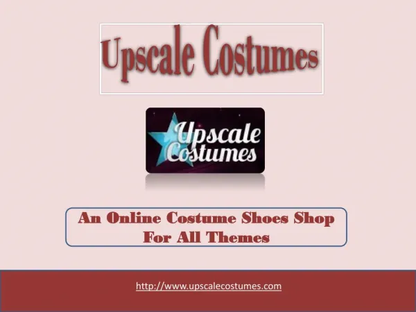 Shop Costume Shoes online from Upscalecostumes.com