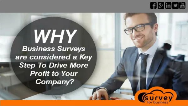 Why Business Surveys are considered a Key Step to Drive More Profit to Your Company?