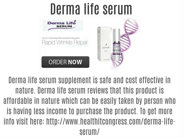 Derma life serum