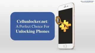 Unlock iPhone | Cellunlocker.net - slide 1