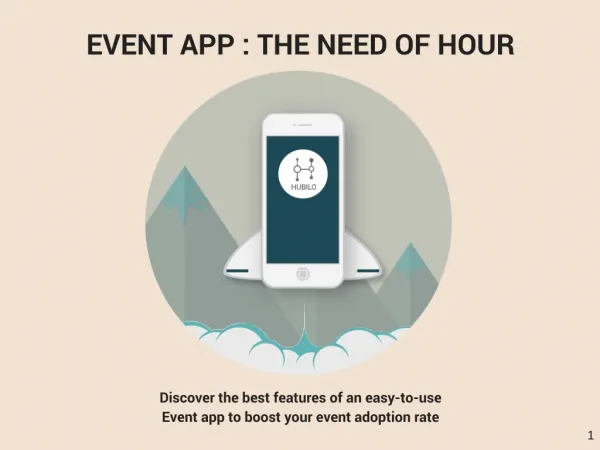 Event App - The Need of an Hour