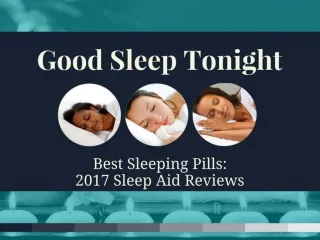 Top 5 Sleeping Pills : 2017 Sleep Aid Reviews - slide 1