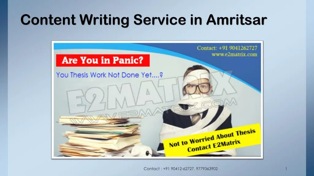 content writing service in amritsar