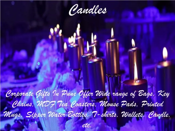 Candles In Pune
