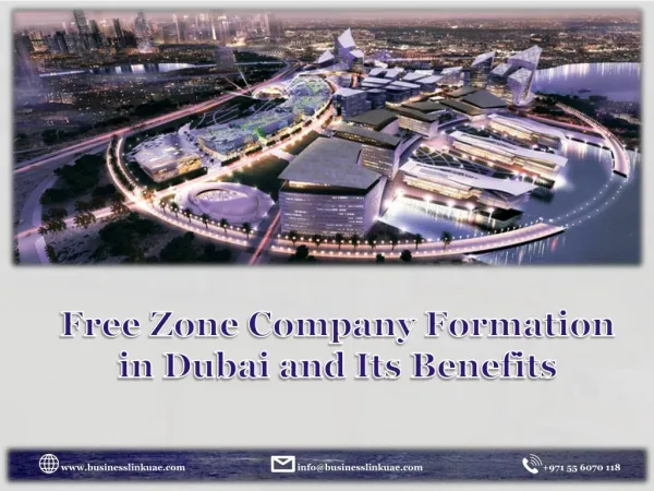 Free Zone Company Formation in Dubai and Its Benefits