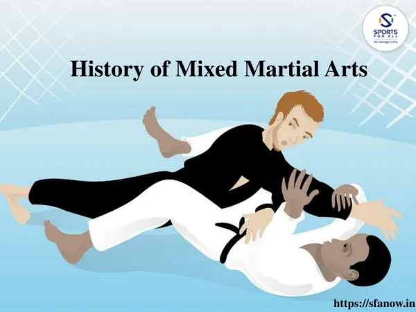 History of Mixed Martial Arts