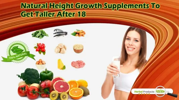 Natural Height Growth Supplements To Get Taller After 18