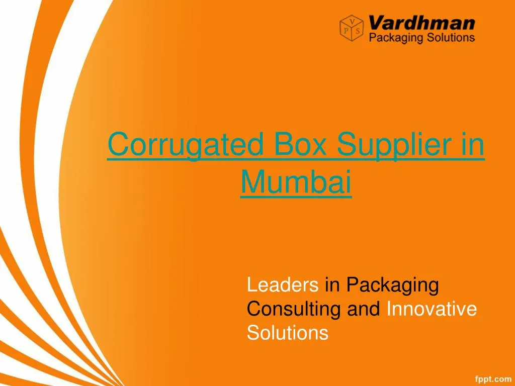 corrugated box supplier in mumbai