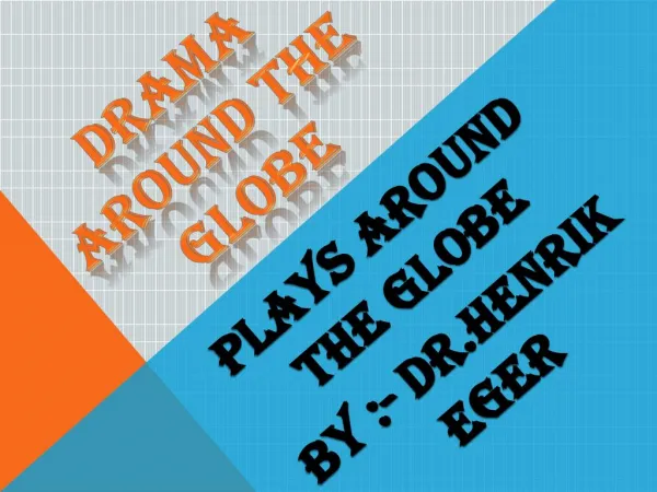 PLAYS Around the Globe by Henrik Eger