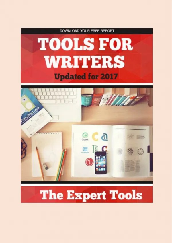 85 Tools for Writers