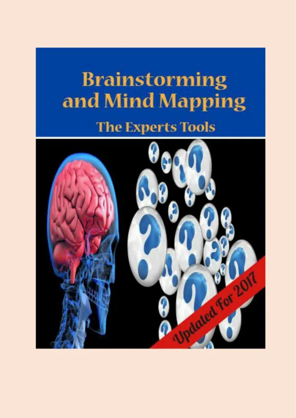 7 Brainstorming and Mind Mapping Tools