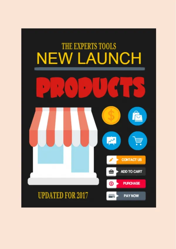 8 New Launch Products Tools