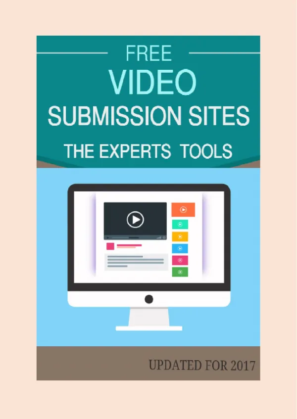 18 Free Video Submission Sites
