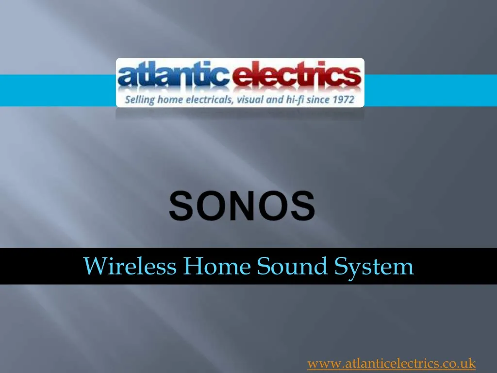 wireless home sound system