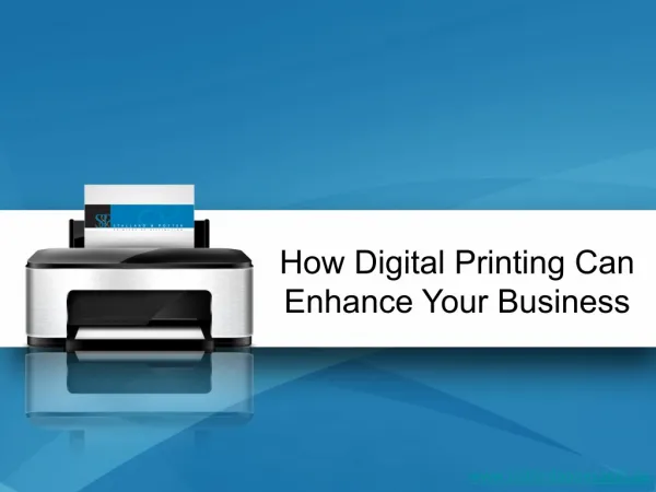How Digital Printing Can Enhance Your Business