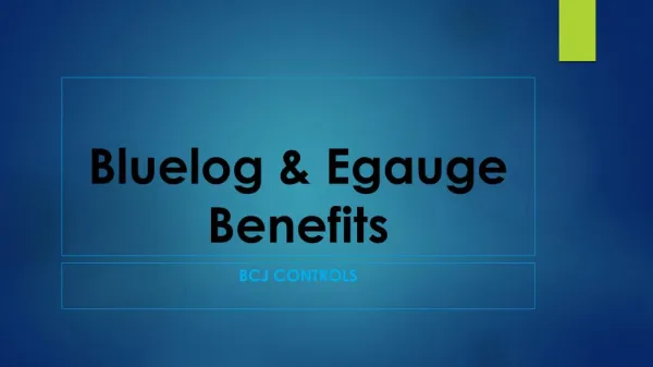 Main Benefits of Bluelog & Egauge | Solar Protection Relay | Bluelog Data Logger