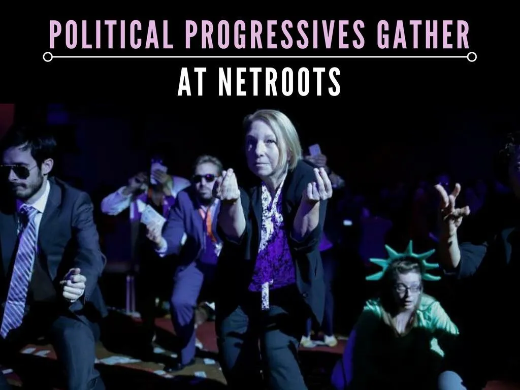political progressives gather at netroots