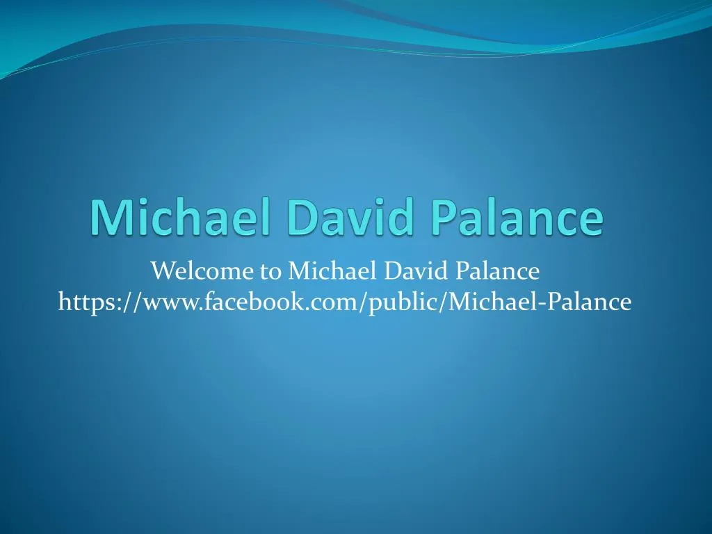 michael david palance