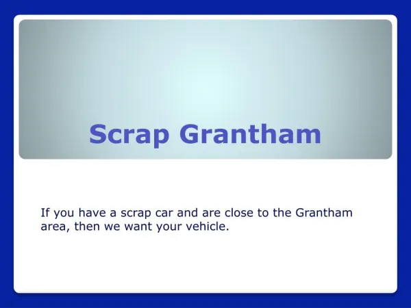 Scrap Grantham