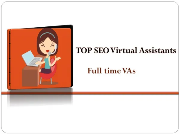 Top SEO Services As Full Time VAs