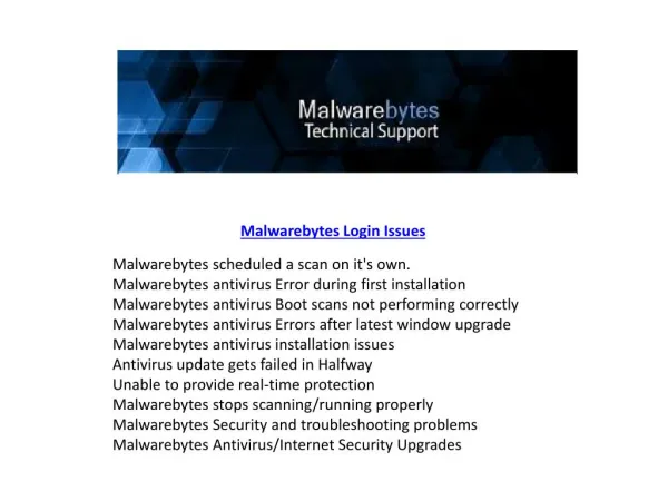 Malwarebytes antivirus Boot scans not performing correctly 1-844-894-7053