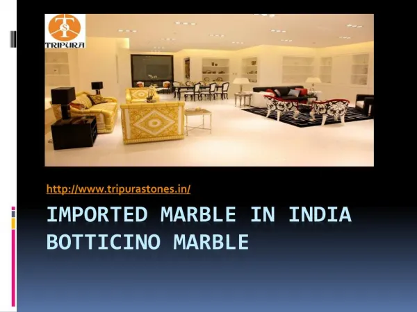 Imported Marble in India Botticino Marble