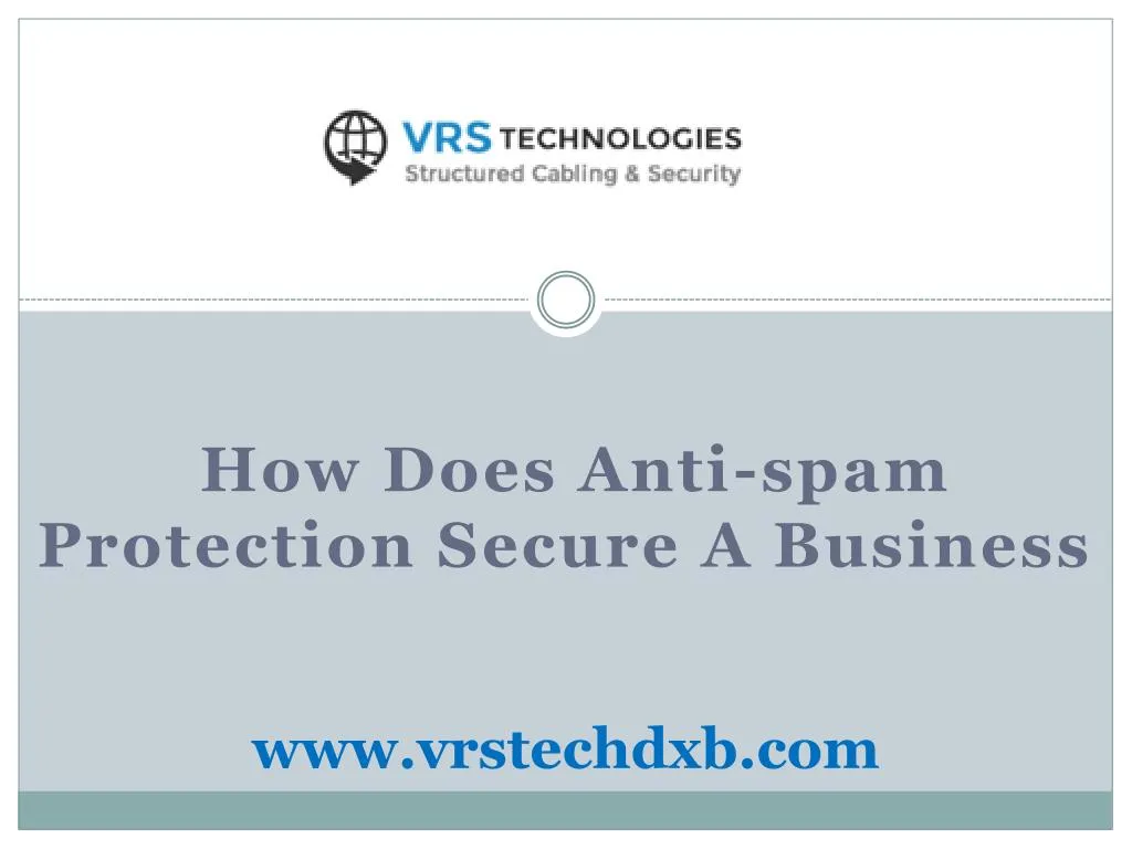 how does anti spam protection secure a business