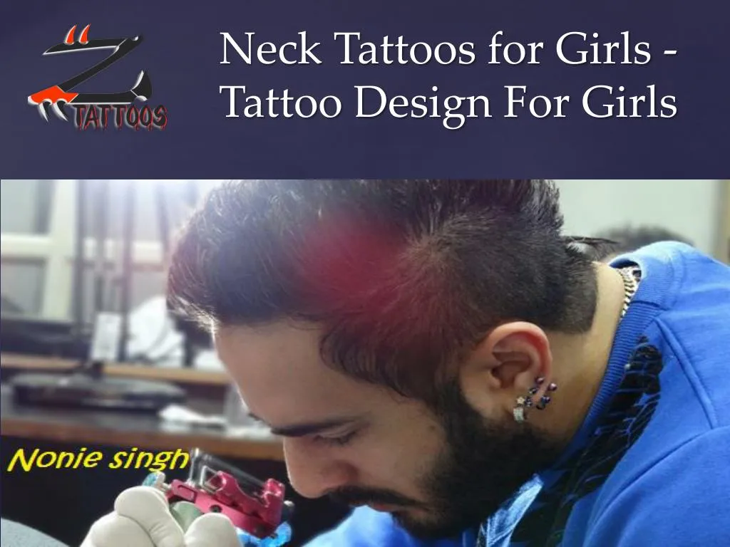 neck tattoos for girls tattoo design for girls