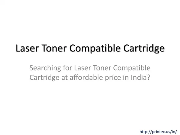 Laser Toner Compatible Cartridge